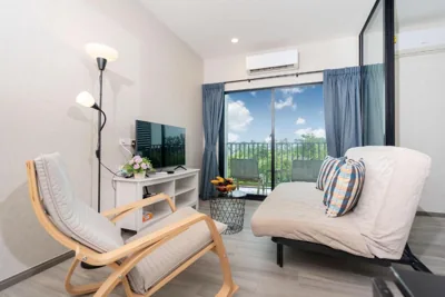Appartamento con balcone — The Title Residencies Nai Yang - 1 Bedroom Apartment